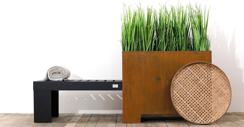 wieviel erde für 60 cm blumenkasten RECTO 60 Anthrazit – Blumenkasten Outdoor 60x38x40 cm Naturschiefer Sc – CLIMAQUA