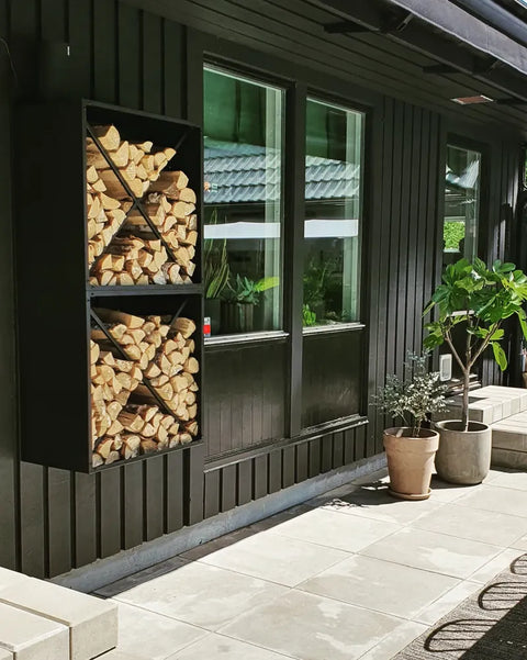 Holzlagerung – Praktische Aufbewahrung für Brennholz und Feuerholz