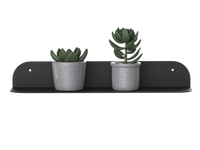 Wandregal abgerundet